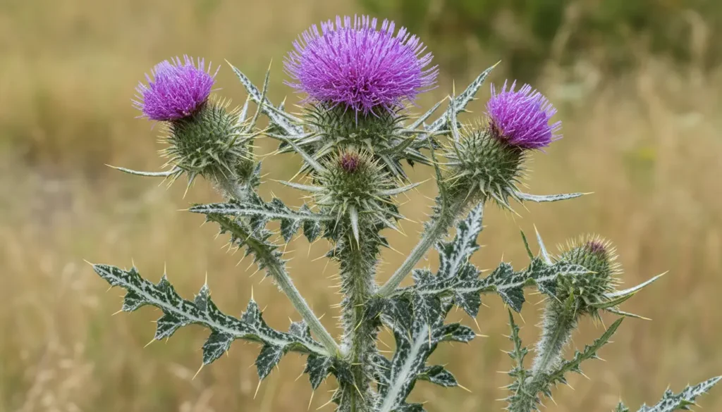 Deve Dikeni Eşek Dikeni (Onopordum bracteatum)