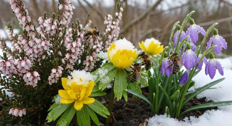 Kışın Çiçek Açan Ballı Bitkiler