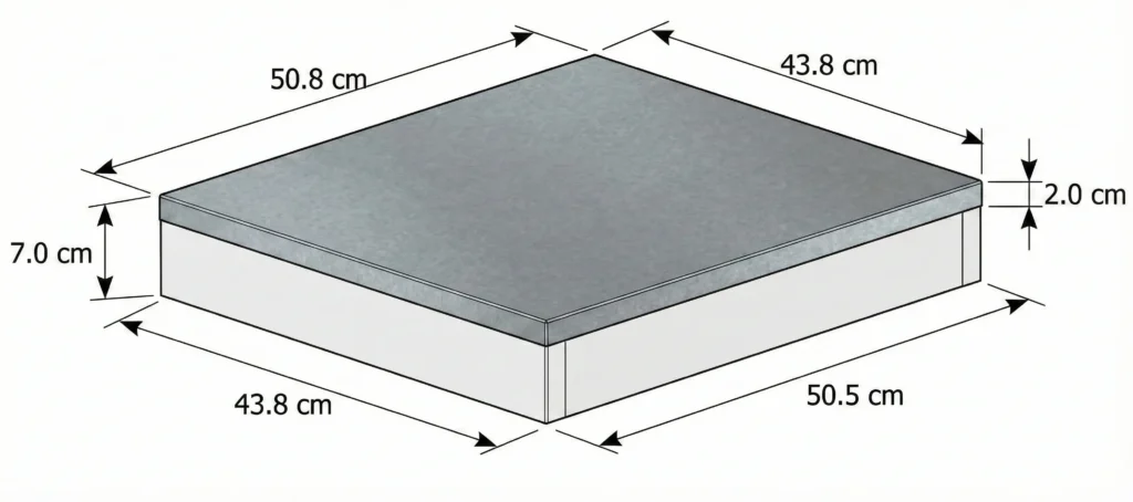 Arı Kovanı Üst Kapak Ölçüleri