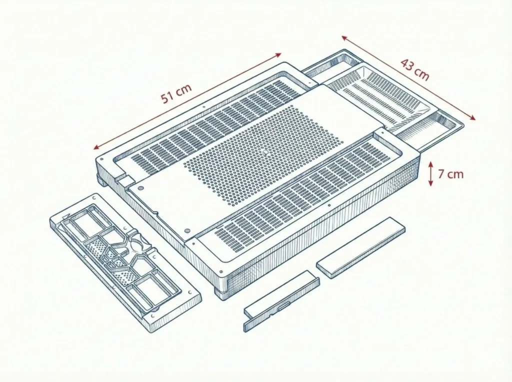 Standart Kovan Plastik Tabanlık Ölçüleri