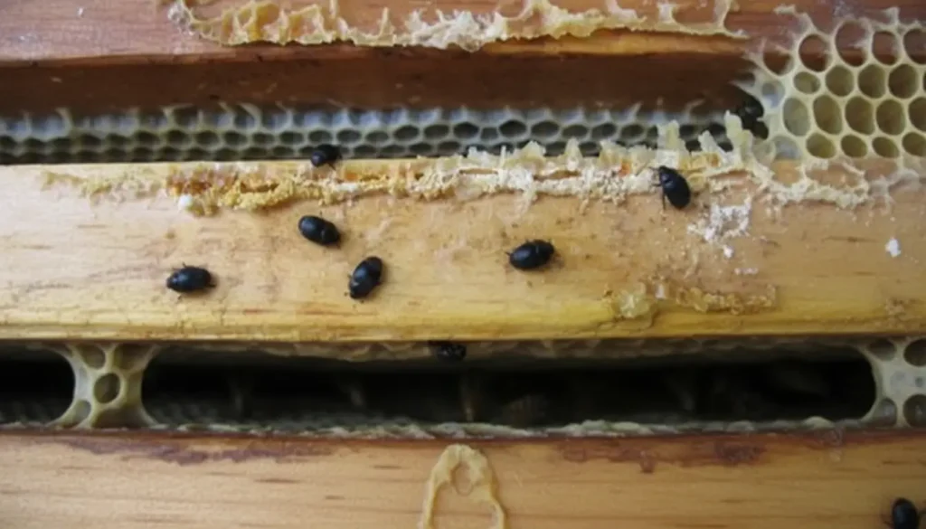 Küçük Kovan Böceği Arı Zararlısı Belirtileri Nelerdir?